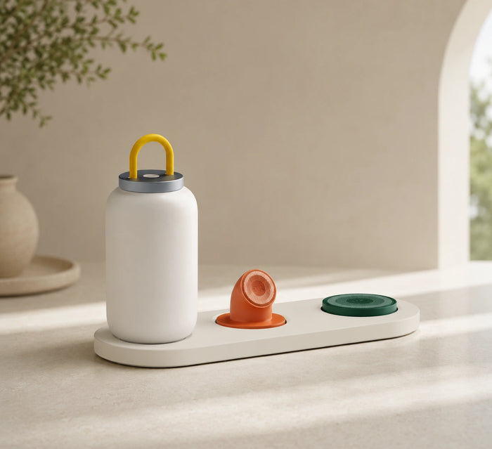 Node Wireless Charging Ecosystem with Holder
