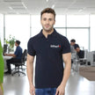 Youth Vibe Polo T-shirt with Embroidered Logo