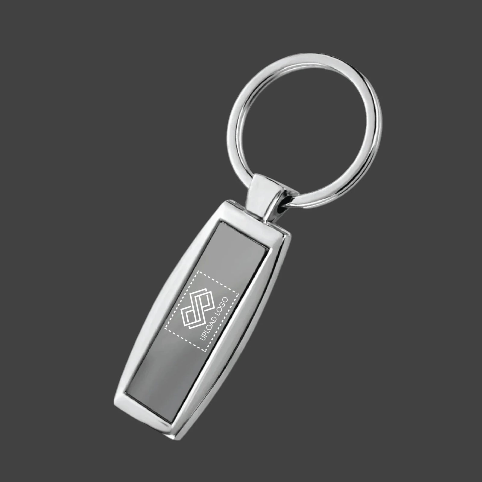 Steel Precision Keychain Gray