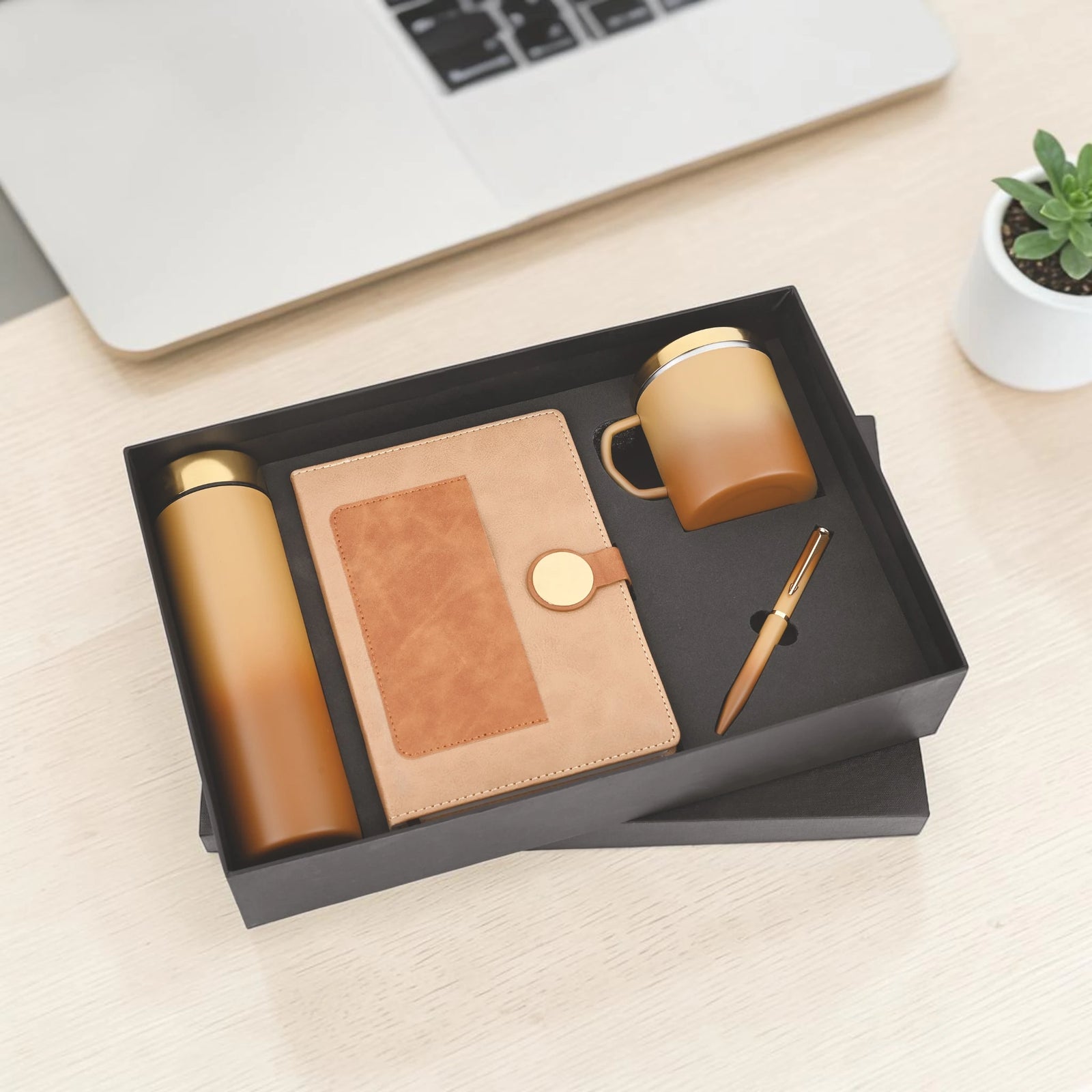 Premium 4 in 1 ombre bottle set stylish deskmate