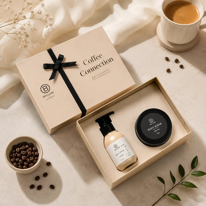 Brillaire Coffee Connection Personal Care Gift Set – Pack of 2