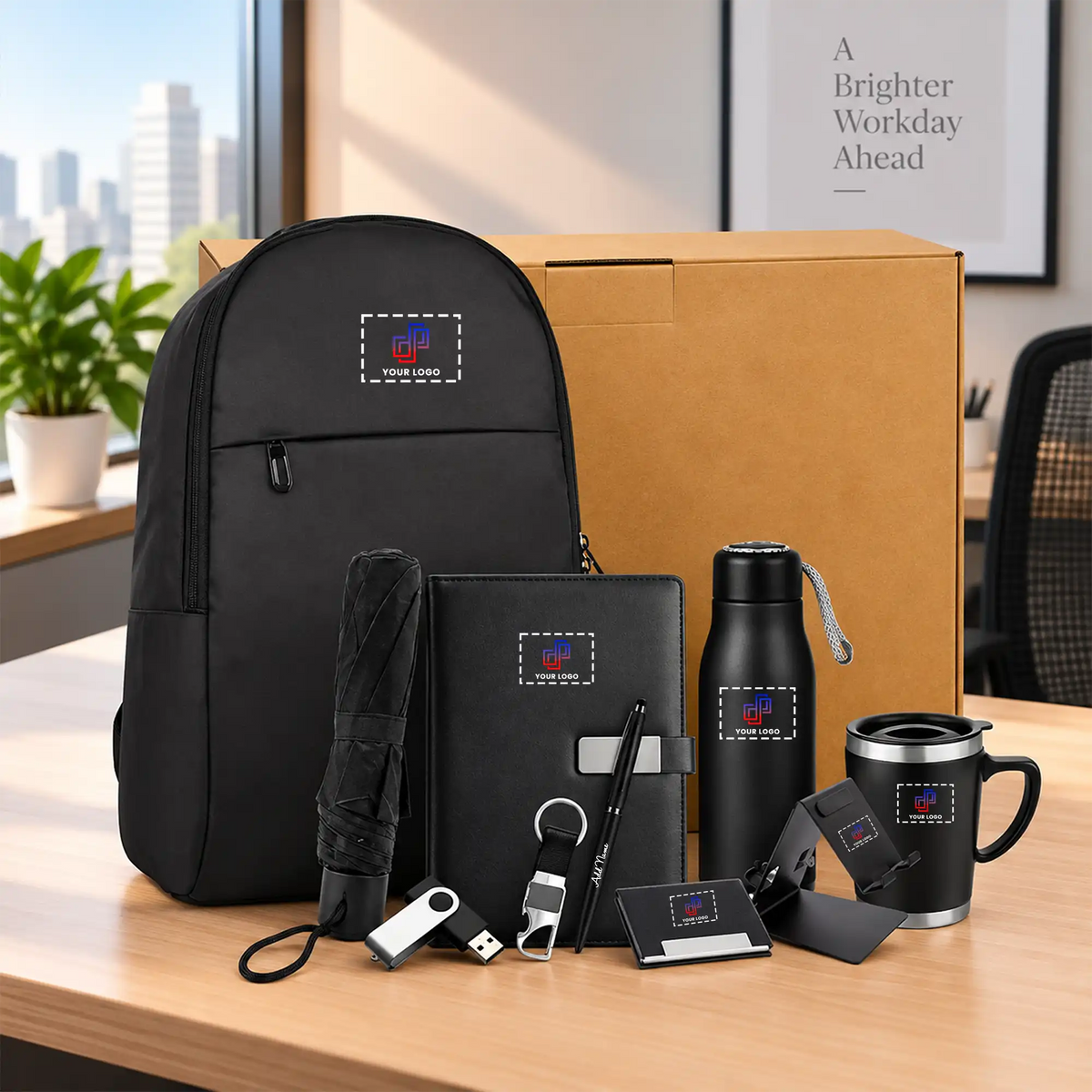 Premium 10-in-1 Work Bundle Corporate Gift Set