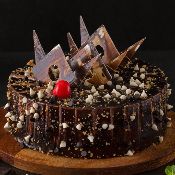 Marble Crunch Cake