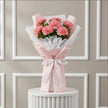 7 Pink Carnations Flower Bouquet