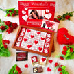 Valentines Day Chocolate Box with Personalized Card