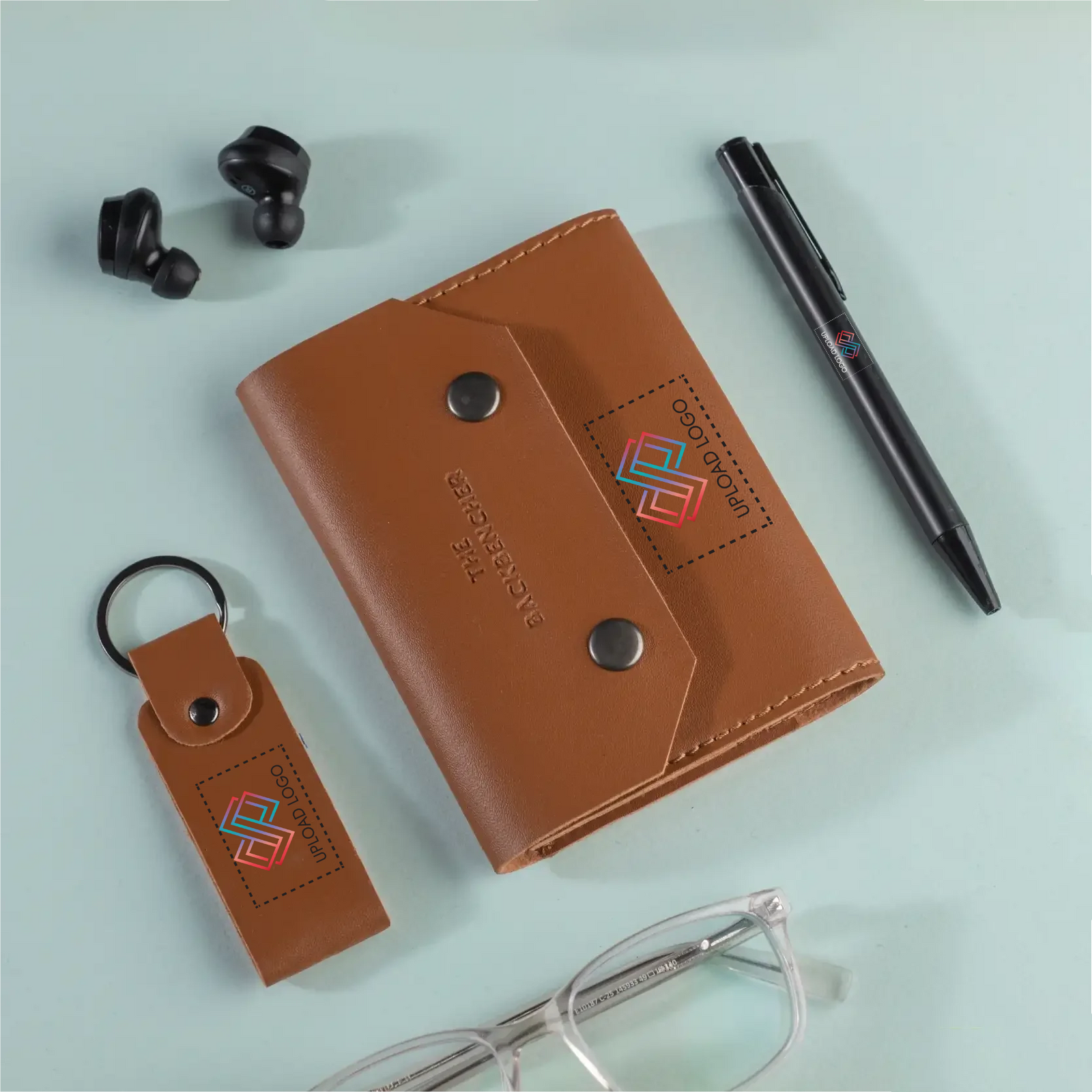 Pocket Organizer Gift Box (Pack of 3) Brown