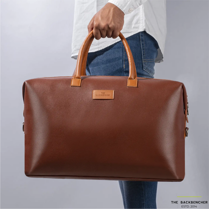 DOMINIC DUFFLE BAG BROWN