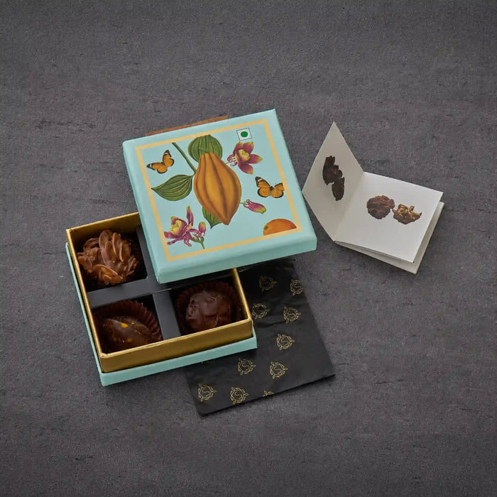 Couverture Chocolates – Premium Praline Box of 4