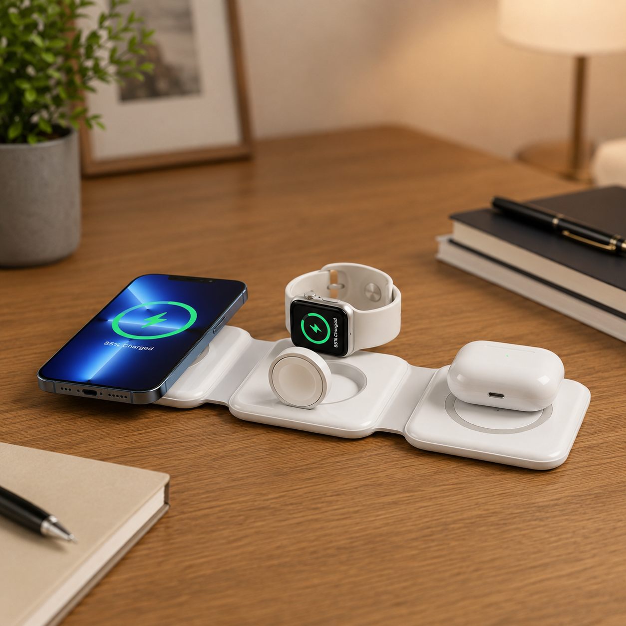 3-in-1 Wireless Charging Station
