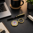 Executive Pen & Spinner Keychain Gift Set