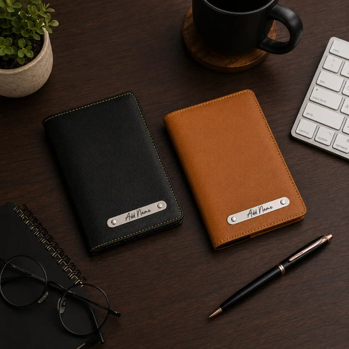 Premium Leather Passport Holder for Professionals