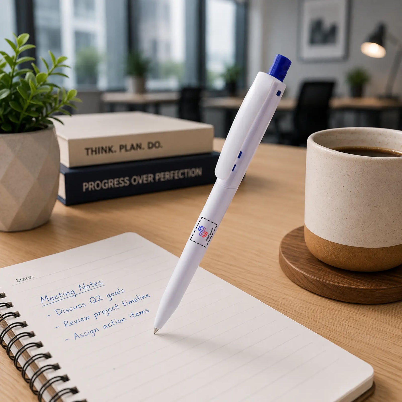 Basic Plastic Click-Action Pen