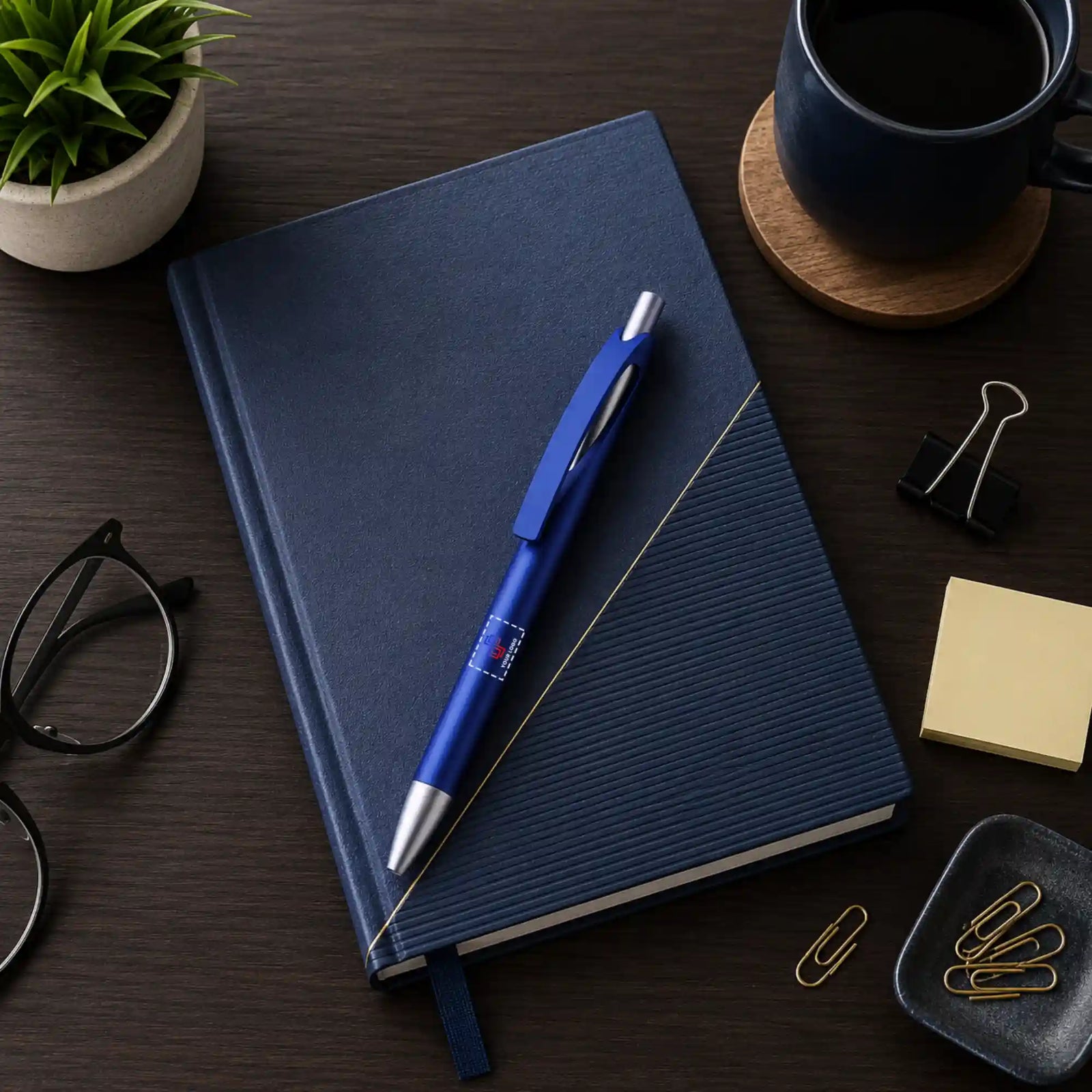 Steel Click-Action Pen