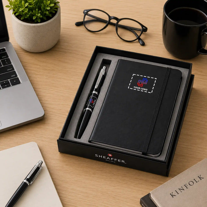 Sheaffer Small Notebook and Ballpoint Pen Gift Set