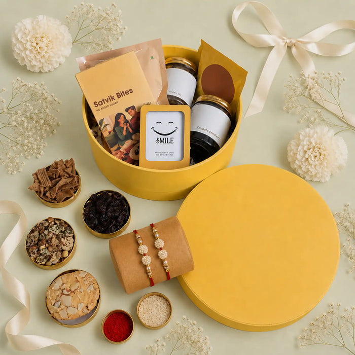 Rakhi Nourish & Memories Hamper