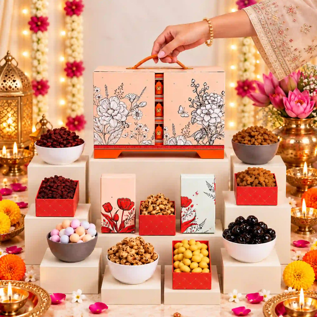 Regal Festive Dry Fruit & Sweets Hamper