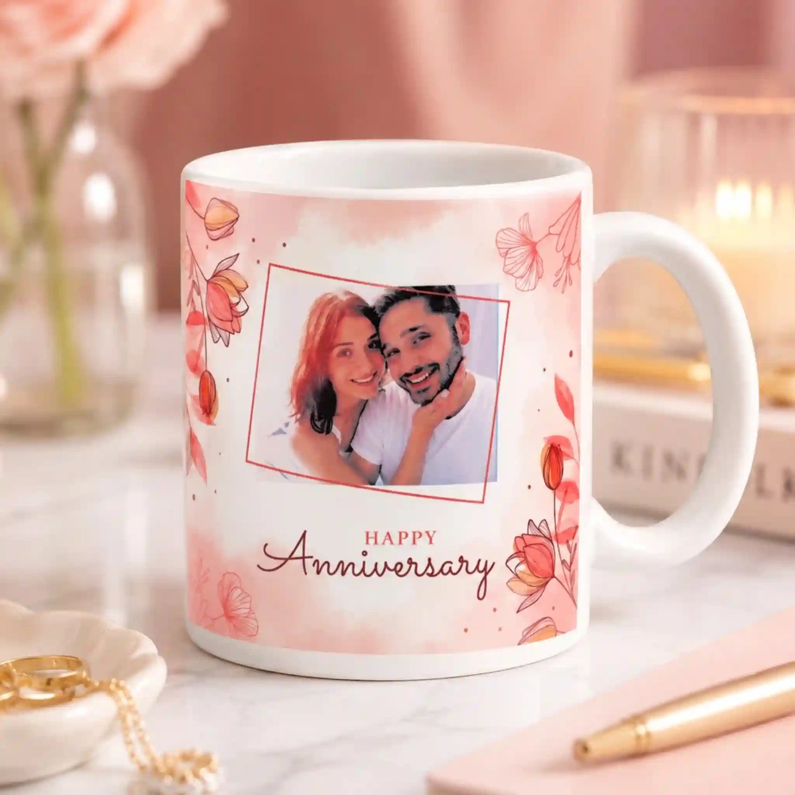 Custom anniversary mug thoughtful personalized keepsake and custom anniversary gifts