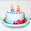 Cute Baby Shower Theme Cake