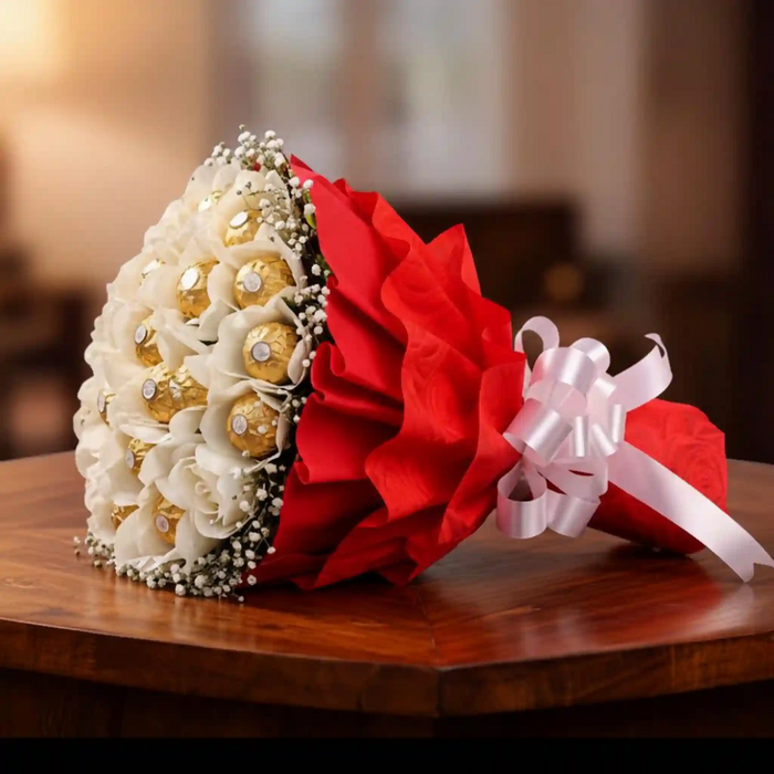 Delightful Ferrero Rocher Bunch