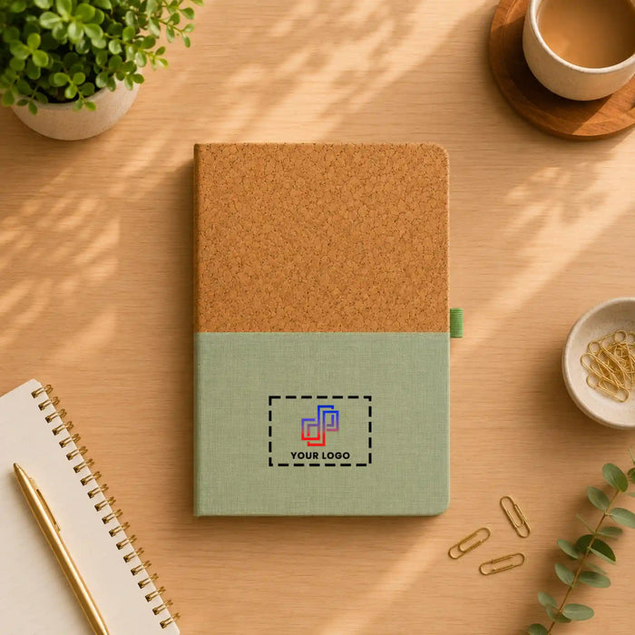 Duo A5 Diary with logo