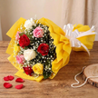 Elegant Mix Roses Bunch