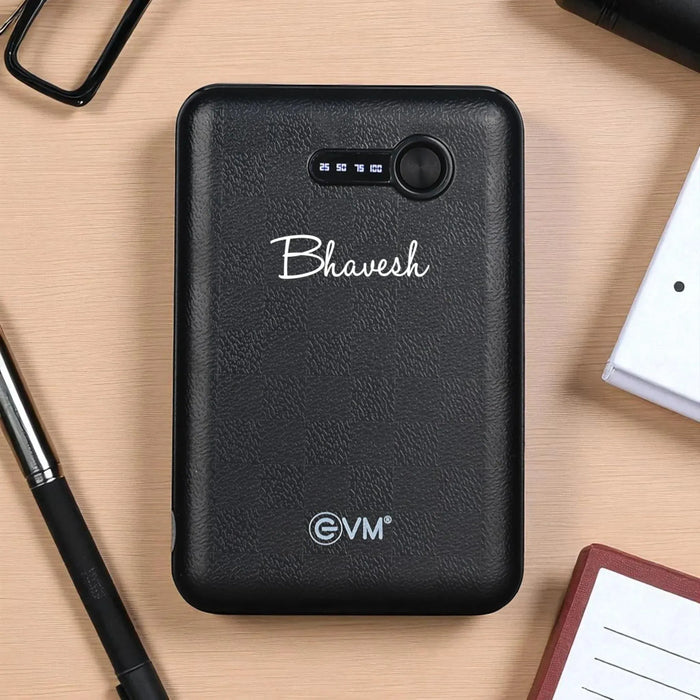 powerbank with Encore plus 5000 mAh portable powerbank ultra slim custom portable charger and personalized tech gifts
