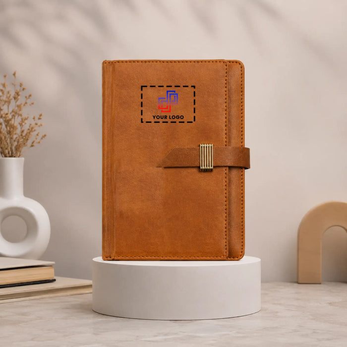 Flap Diary With Logo