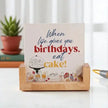 Birthday Joy – Personalized Quote Sandwich Frame
