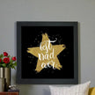 Best Dad Ever – Poster Frame Gift for Father's Day
