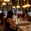 Gleaming Gold Personalized Bar Pendant