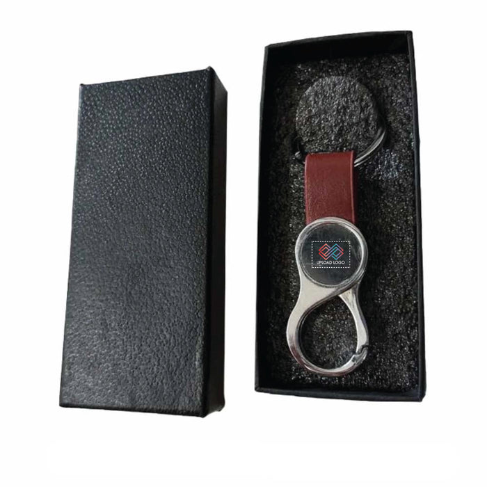 Keychain with Gift Box Black
