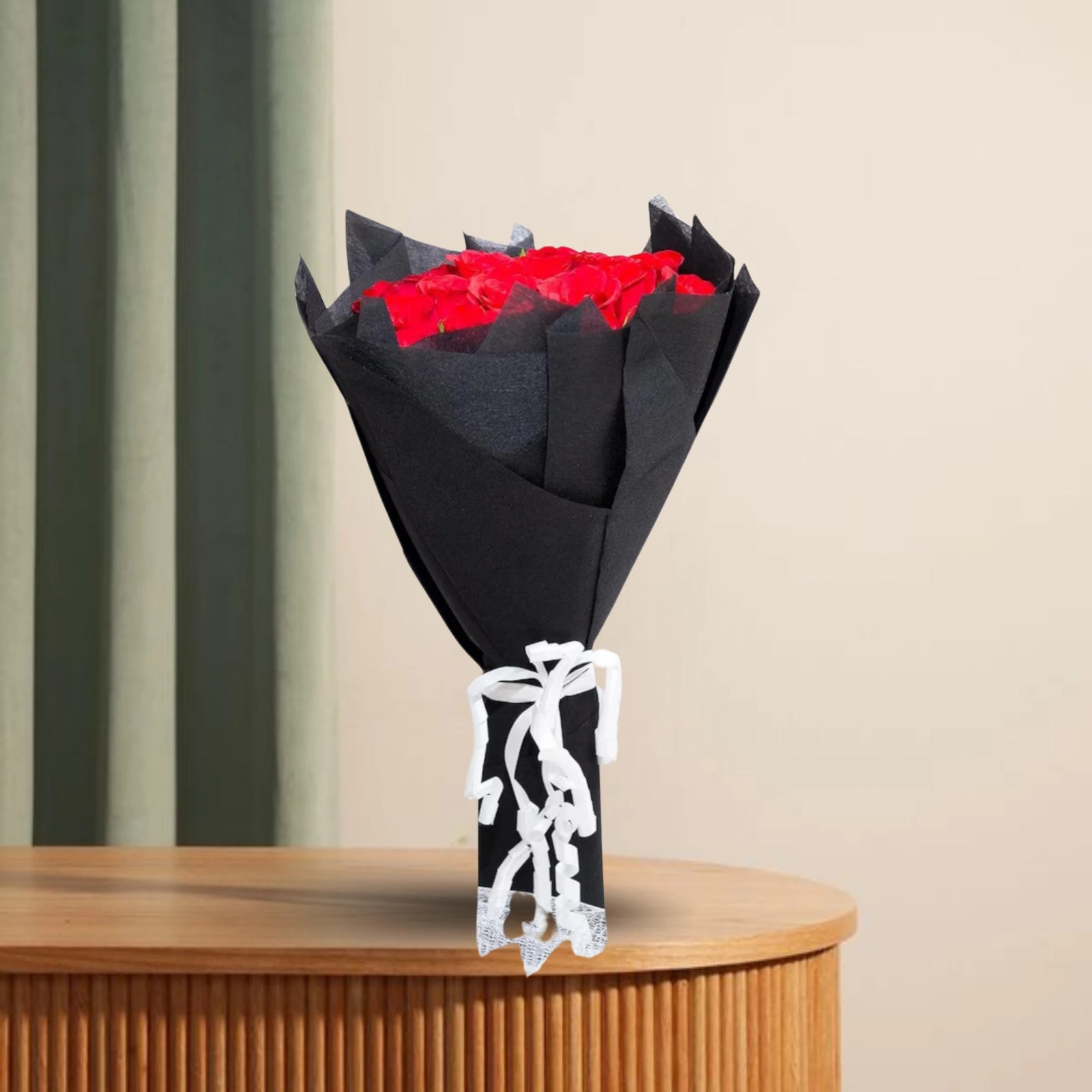 Mesmerizing Red Roses Bouquet