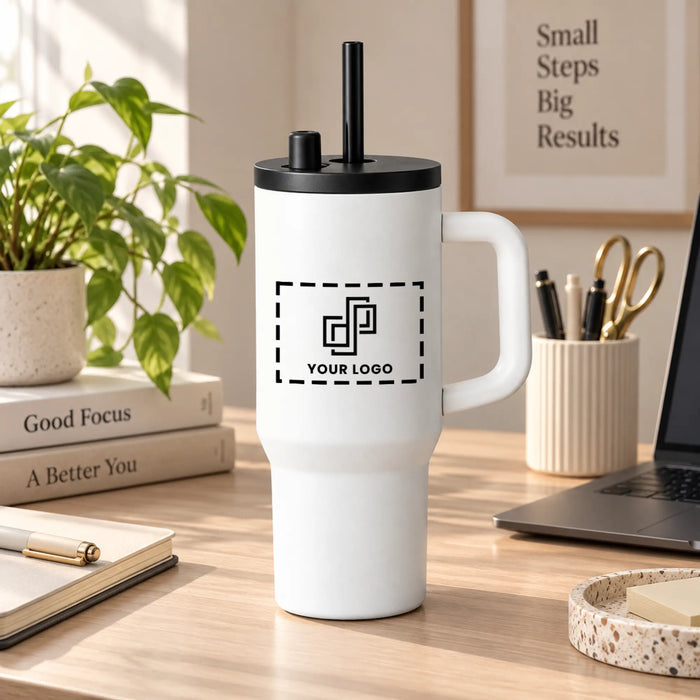 HydraMax Insulated Travel Tumbler – 710ml