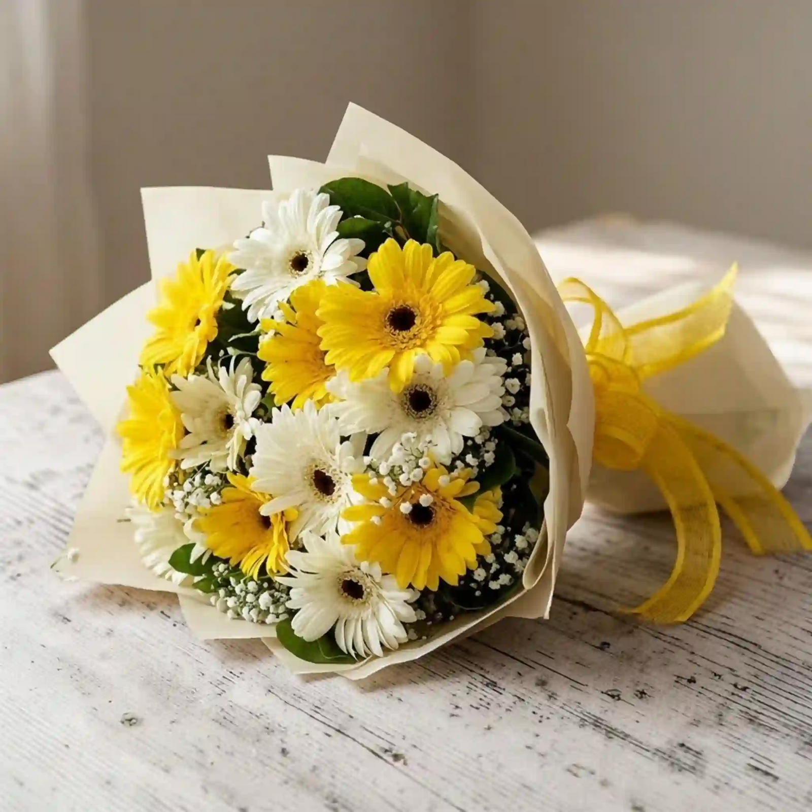 Mix Gerbera Flowers Bouquet