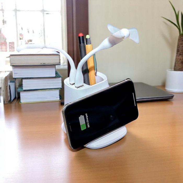 PYD Desk Collective 6 in 1 Gadget Black
