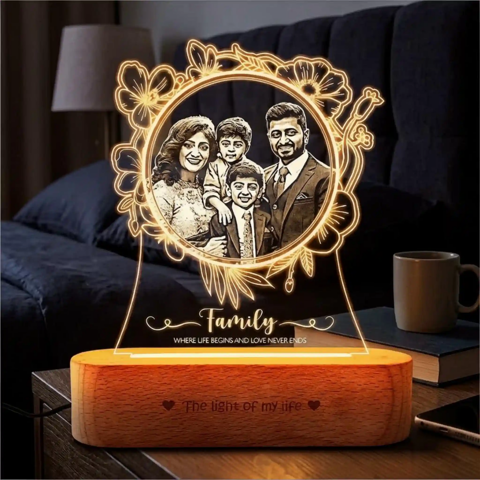 Personalised Family Photo Frame