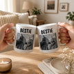 Personalized Best Friend Ceramic Mug Set