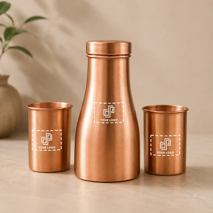 Plain Smooth Finish Sugarpot Gift Set