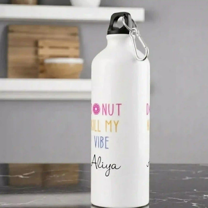 Donut Kill My Vibe – Personalized Sipper Bottle