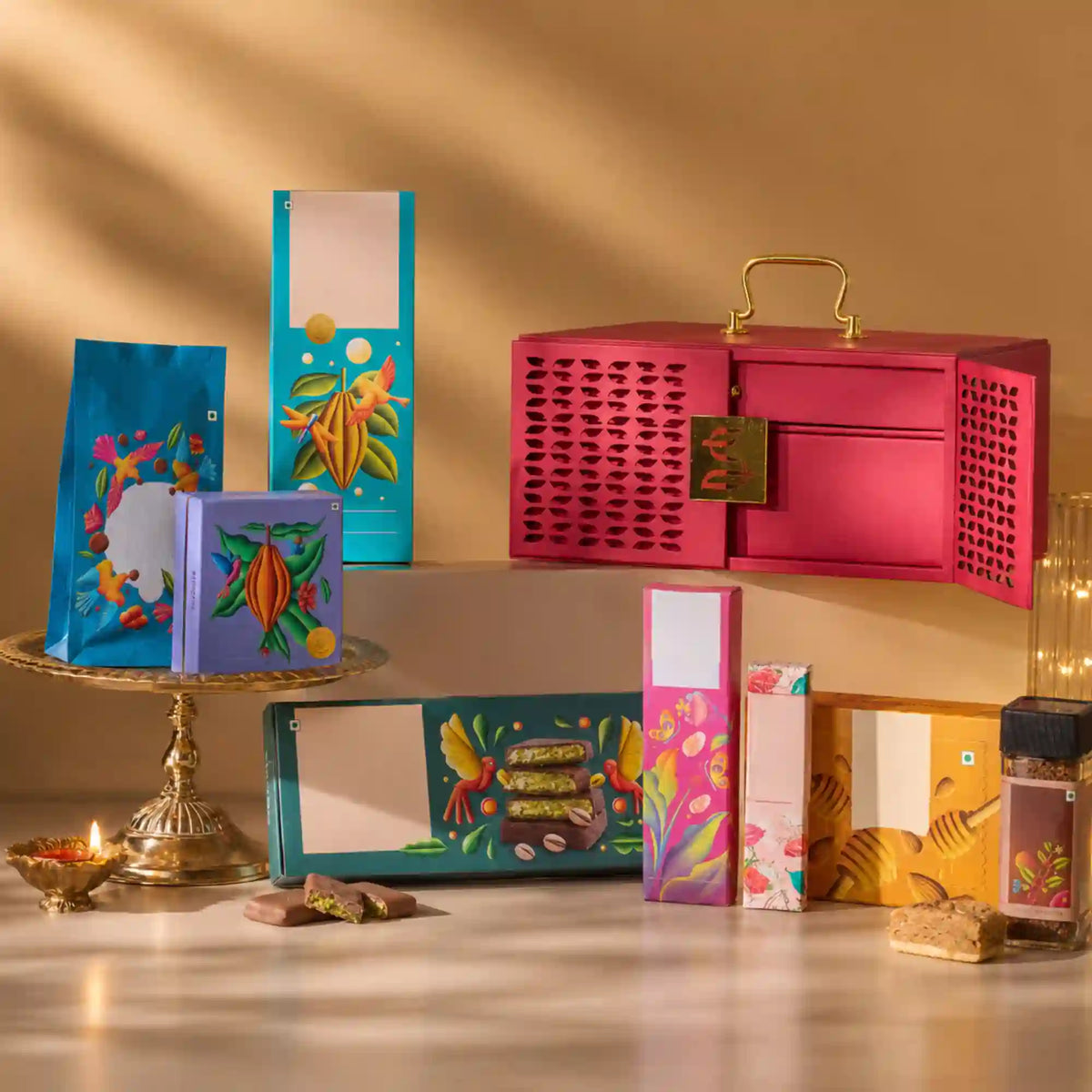 Ruby Gift Box – Luxury Festive Gourmet Hamper