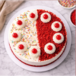 Red Velvet Vanilla Fusion Cake