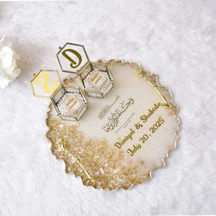 Eternal Love Engagement Ring Platter