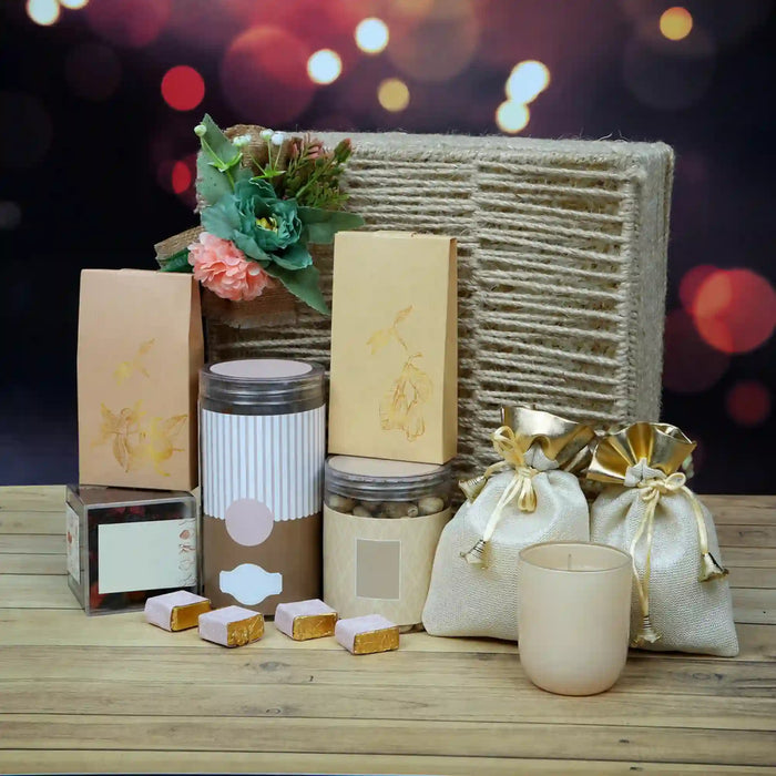 Glow & Goodness Hamper – Luxury Gourmet Wellness Gift Basket