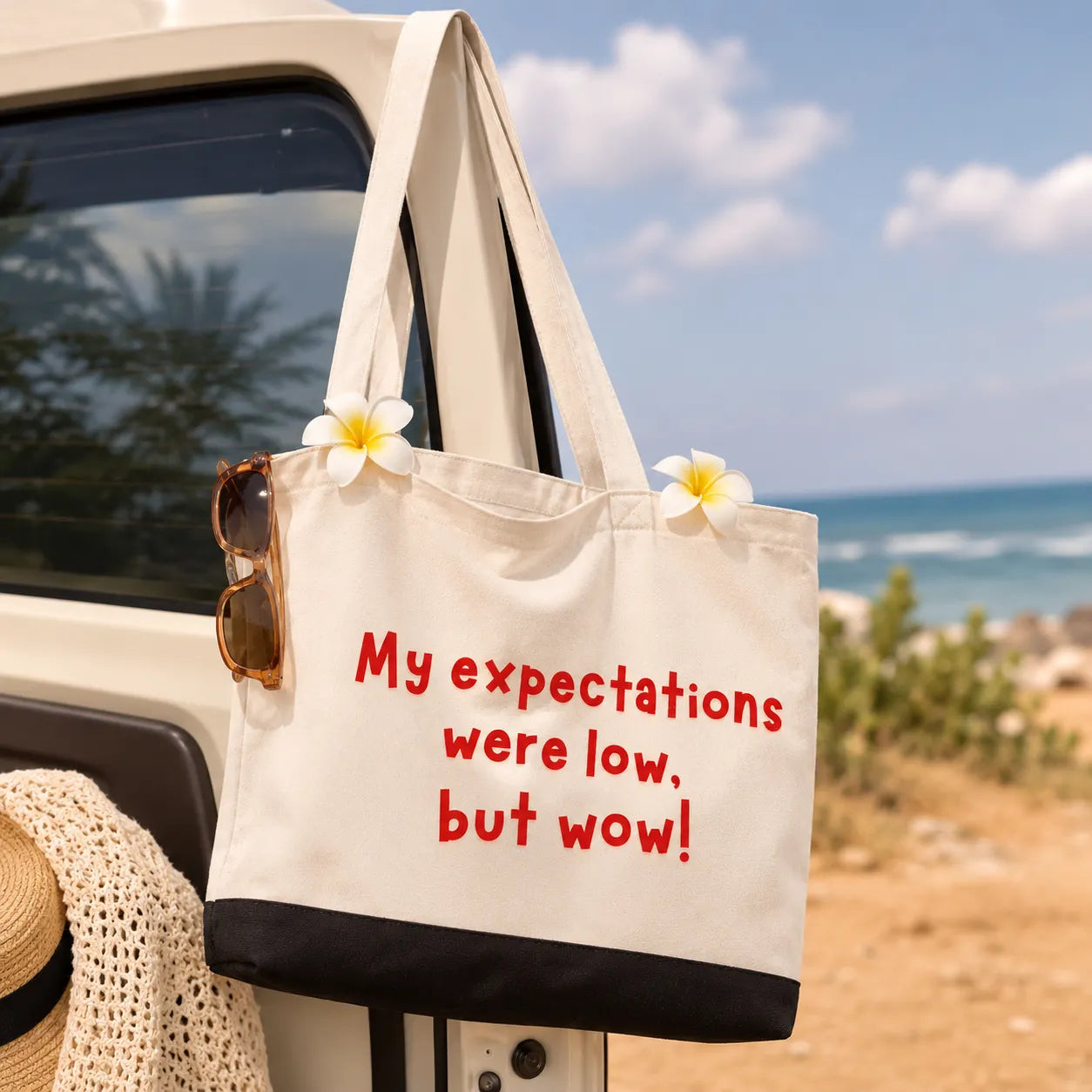 The Blunt Statement Tote Bag