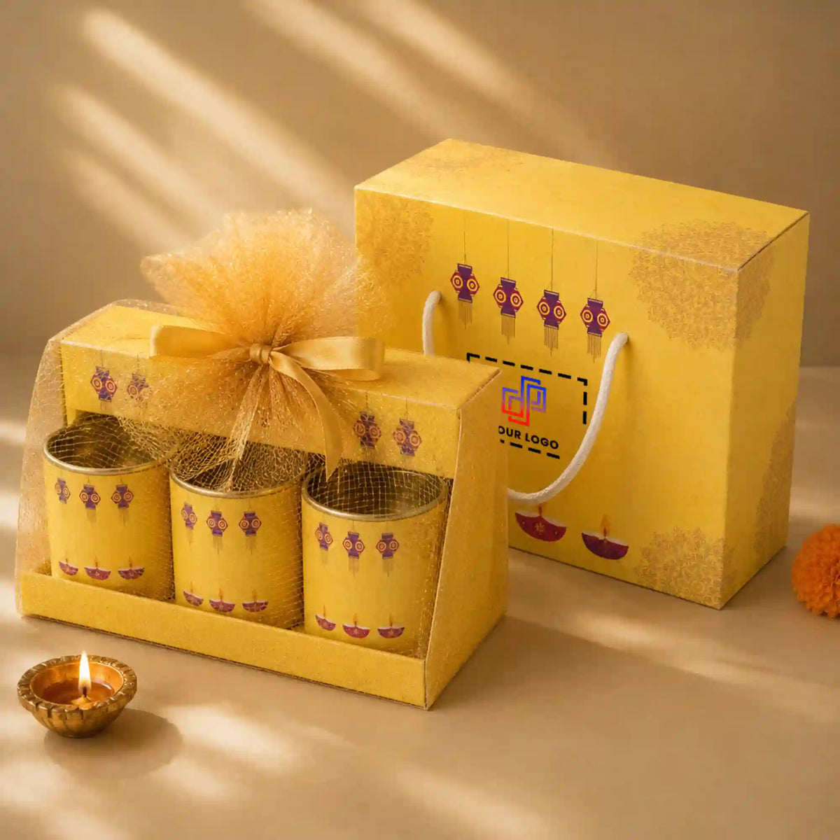 The Golden Gesture – Premium Diwali Gourmet Gift Hamper