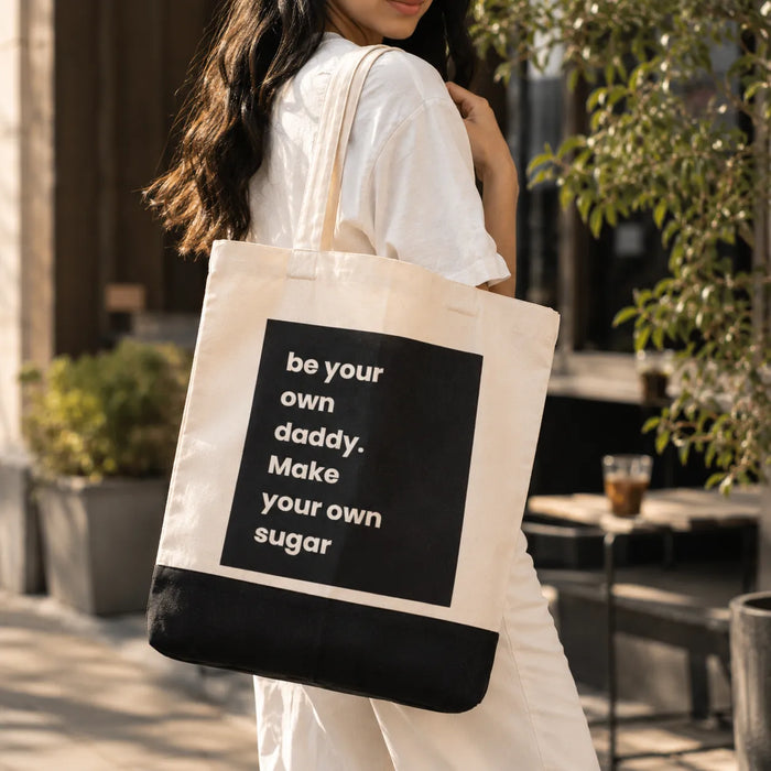 The Self-Sufficiency Mantra Premium Tote Bag