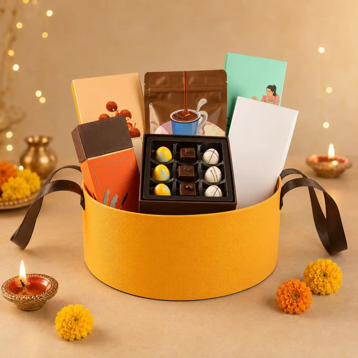 Ultimate Hamper Basket – Premium Gourmet Chocolate Gift Hamper