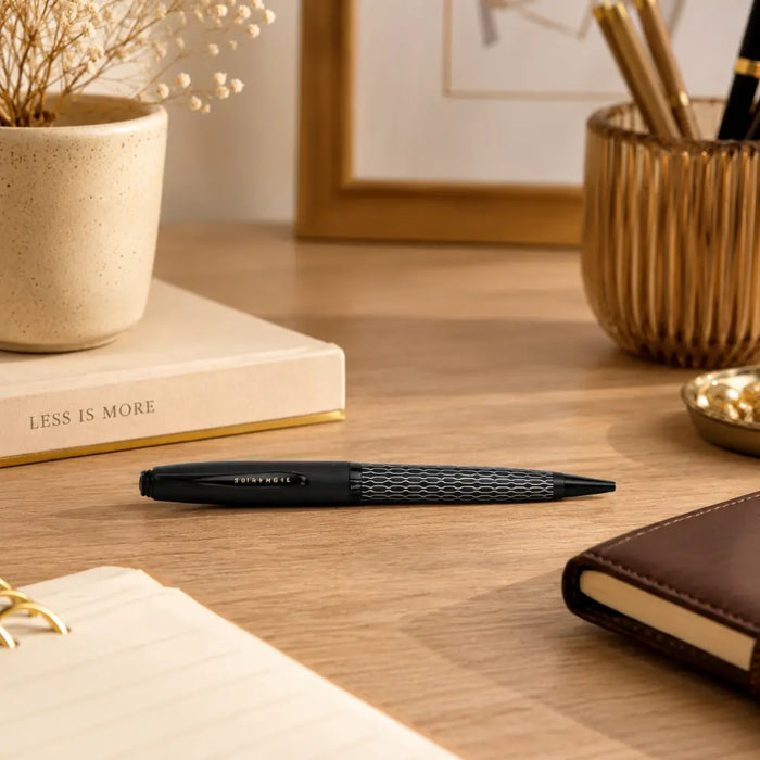 Etched Pattern Premium Ball Pen