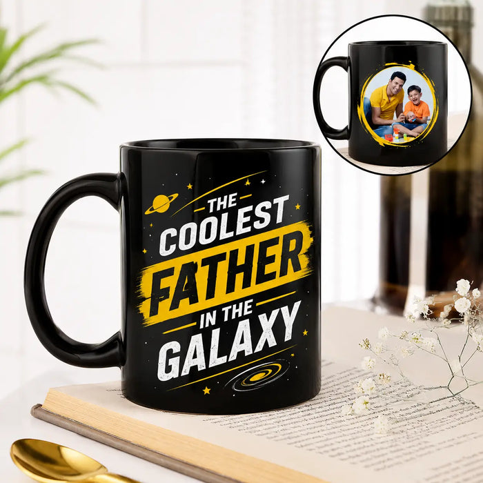 Custom personalized coolest father mug gift