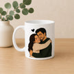 Custom Couple Illustration Mug